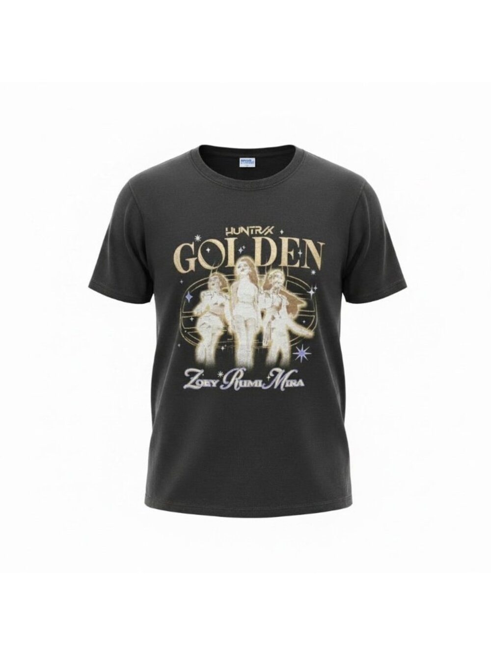 KPop Demon Hunters HUNTR/X “Golden” Graphic T-Shirt – XXL – NWOT